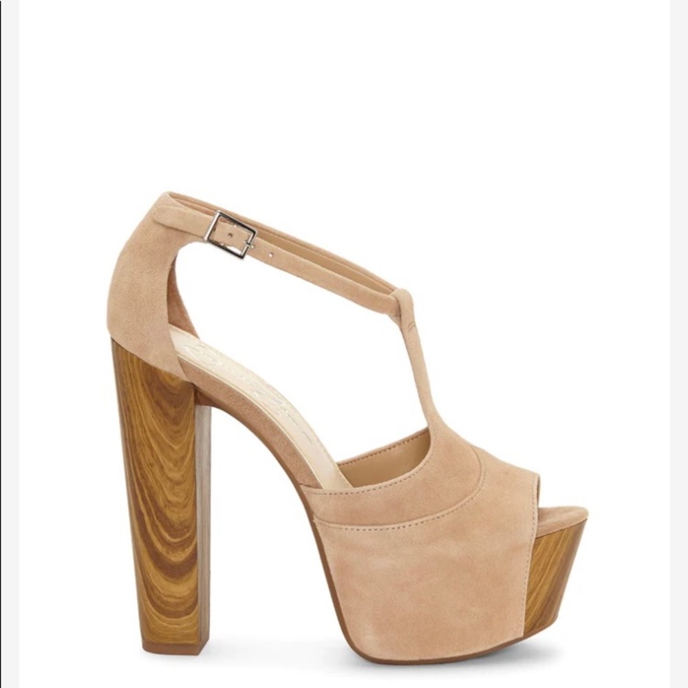 Jessica Simpson Danny T-Strap platform heel